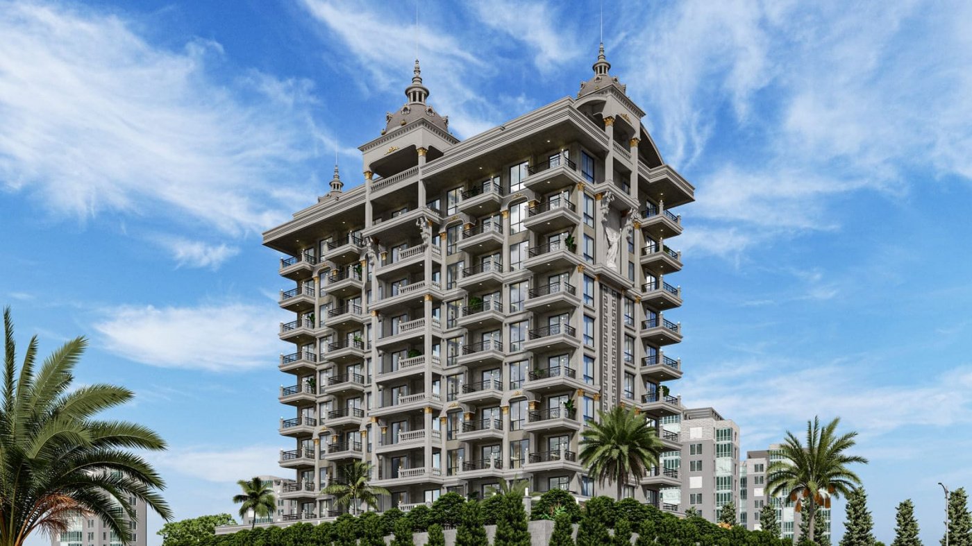 Квартира 1+1 в Аланья, Турция № 10624