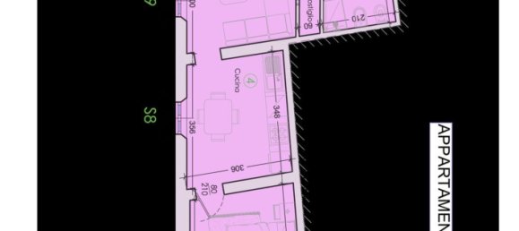 Квартира с 3 комнатами в Кальчиная, Италия № 44319 29