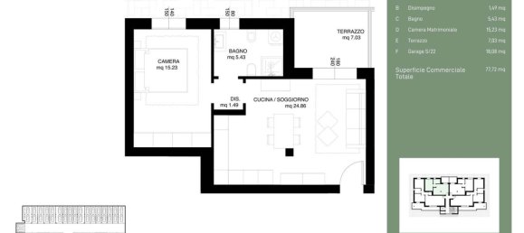 4 rooms Apartment in Mantua, Italy No. 280039 8