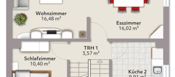 Adosado de 3 dormitorios en Morfelden-Walldorf, Germany No. 287043 18