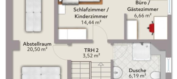 Adosado de 3 dormitorios en Morfelden-Walldorf, Germany No. 287043 19