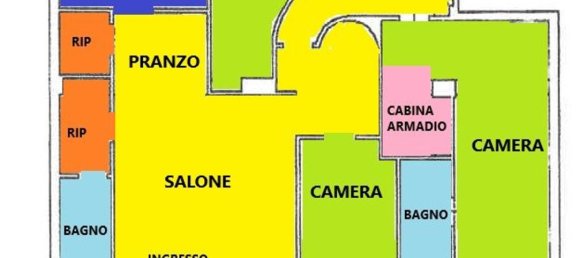 Apartamento de 4 divisões em Milan, Italy N.º 336907 21