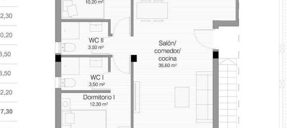 Bungalow de 2 dormitorios en Alicante, Spain No. 171479 18