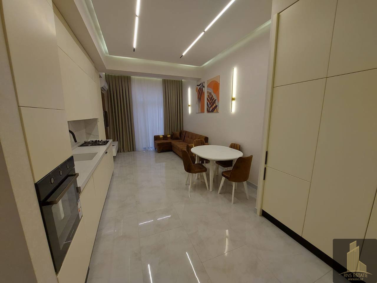 Apartamento T2 em Nasimi, Azerbaijan N.º 1552