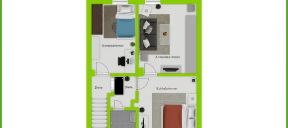 Таунхаус с 4 комнатами в Дюрен, Германия № 336372 36