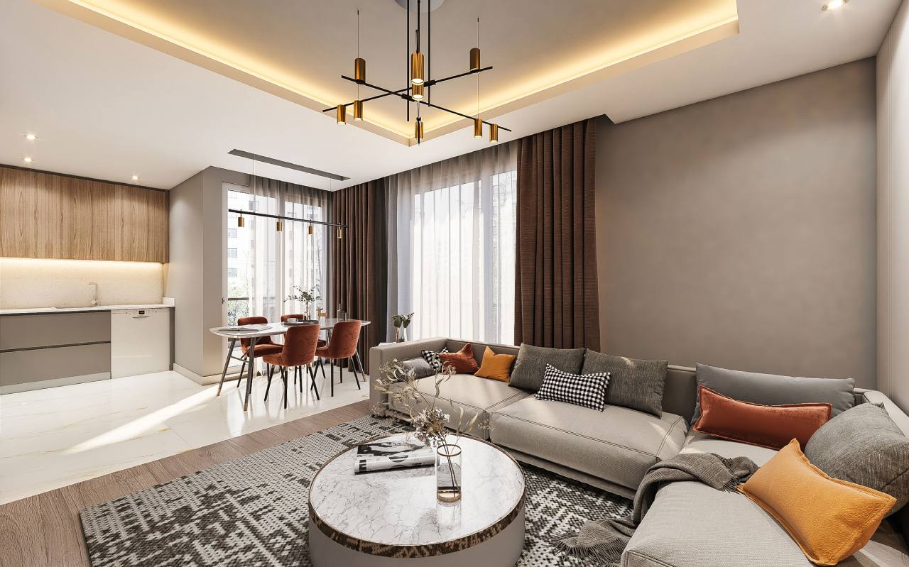 Apartment 2+1 in RESİDENCE 1, Antalya, Turkey No. 39694