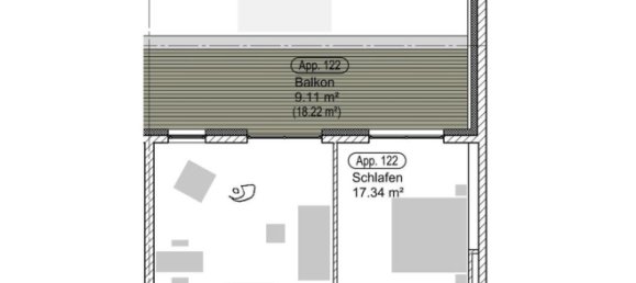 1 Schlafzimmer Penthouse in Trier, Germany, Nr. 227429 7