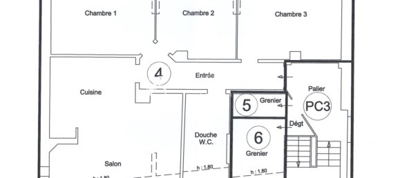 3 غرف نوم شقة في Saverne, France رقم 54448 3