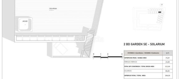 2 Schlafzimmer Bungalow in Torrevieja, Spain, Nr. 89733 46