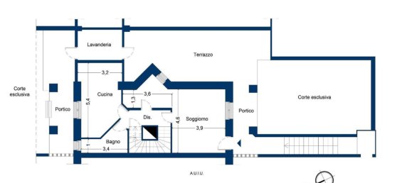 5 غرف نوم فيلا في Pecetto Torinese, Italy رقم 363166 30
