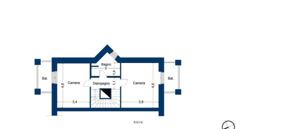 5 غرف نوم فيلا في Pecetto Torinese, Italy رقم 363166 31