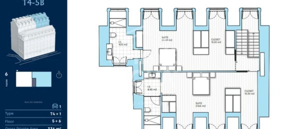 4 bedrooms Apartment in Lisbon, Portugal No. 105236 2