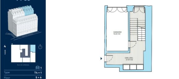 4 bedrooms Apartment in Lisbon, Portugal No. 105236 4