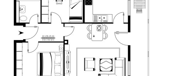 1 Schlafzimmer Wohnung in München, Germany, Nr. 201944 9