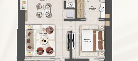 2 غرف نوم شقة في دبي, UAE رقم 55235 4