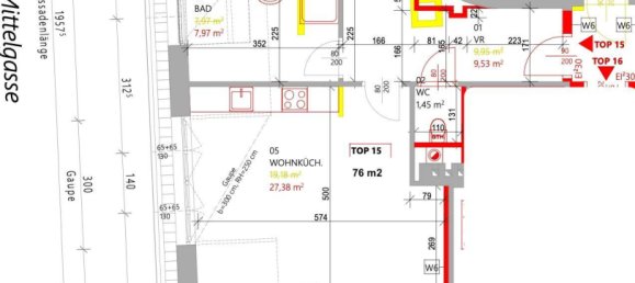 3-Zimmer Wohnung in Mariahilf, Austria, Nr. 257608 10