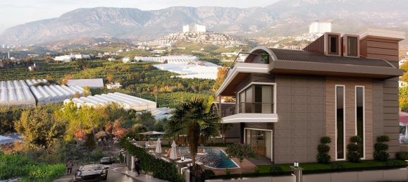 Вилла с 5 комнатами в Каргыджак, Турция № 13832 14