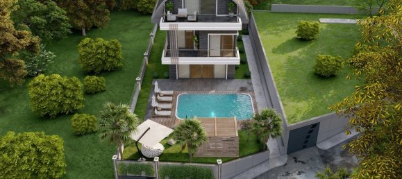 Вилла с 5 комнатами в Каргыджак, Турция № 13832 9