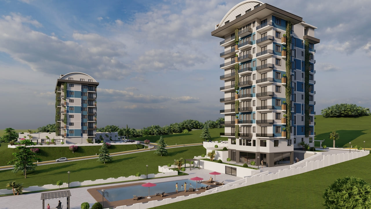 Apartment 2+1 in Dream Homes Demirtas 2, Demirtas, Turkey No. 38948