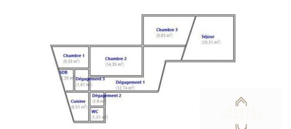 3 chambres Appartement à Strasbourg, France No. 273156 6