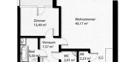 2غرفة شقة في Hietzing, Austria رقم 177647 11