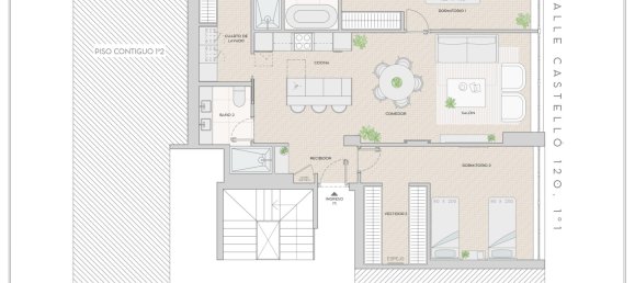 Apartamento T2 em Madrid, Spain N.º 125823 14