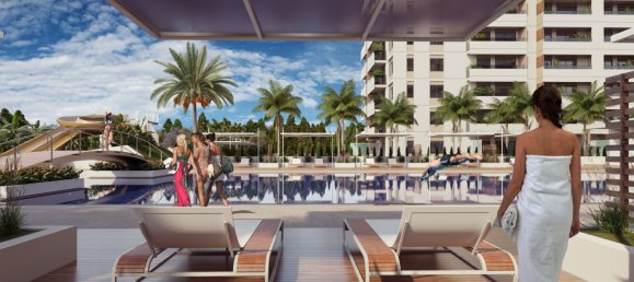 Wohnung 1+1 in Mersin, Turkey, Nr. 32281 3