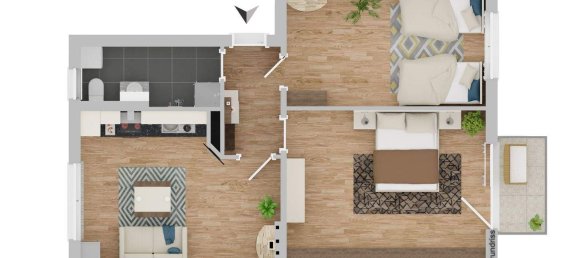 Квартира с 3 комнатами в Грис, Австрия № 20436 5