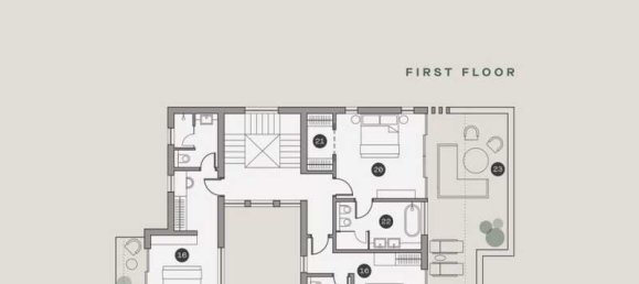 Вилла с 4 спальнями в Трахони, Кипр № 19724 6