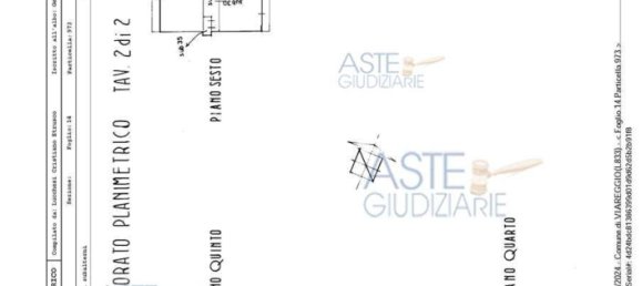 5-Zimmer Penthouse in Viareggio, Italy, Nr. 202836 6