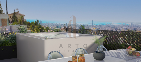 Пентхаус с 3 спальнями в Меса Гитонья, Кипр № 12004 3