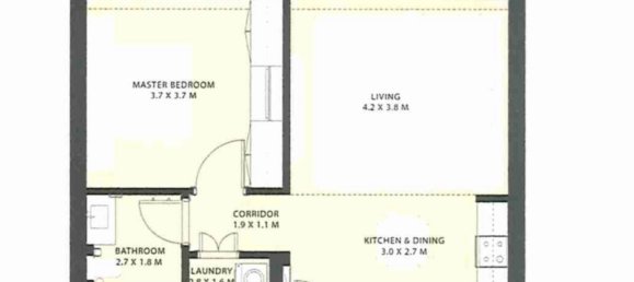 شقة في PARK FIELD, دبي, UAE 74متر مربع رقم 60023 6