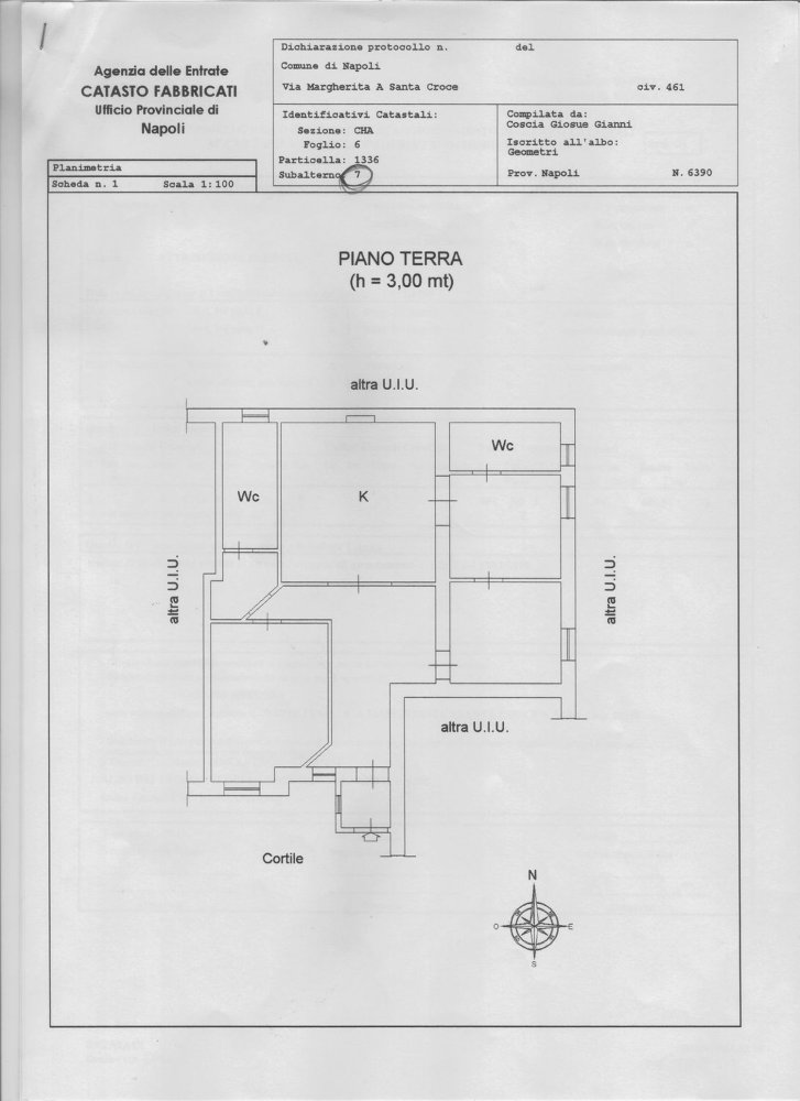 4 bedrooms Apartment in Naples, Italy No. 313991