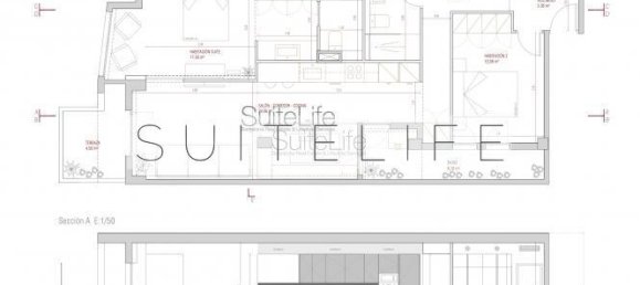 Apartamento T2 em Eixample, Spain N.º 107253 21