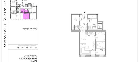 2 rooms Apartment in Rudolfsheim-Funfhaus, Austria No. 180775 11