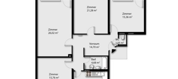 4-salle Appartement à Maria Enzersdorf, Austria No. 256064 10