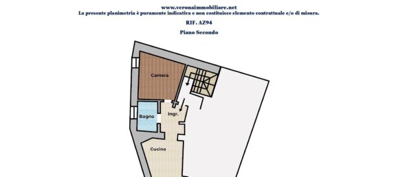 2 rooms Apartment in Verona, Italy No. 221902 23