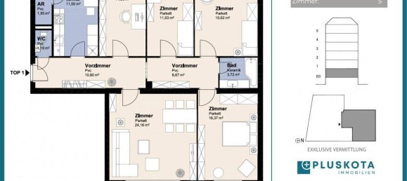 4 Schlafzimmer Wohnung in Döbling, Austria, Nr. 224135 11