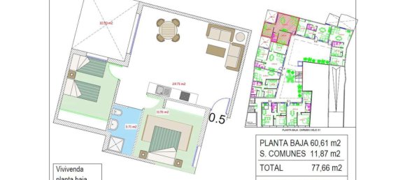 Apartamento de 2 dormitorios en Sanlúcar de Barrameda, Spain No. 145467 2