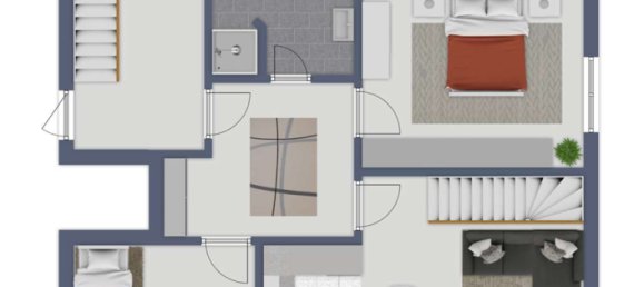 2 Schlafzimmer Wohnung in Augsburg, Germany, Nr. 207787 23