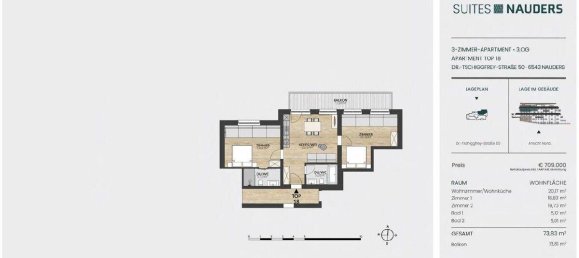 Apartamento de 3 divisões em Nauders, Austria N.º 178764 16