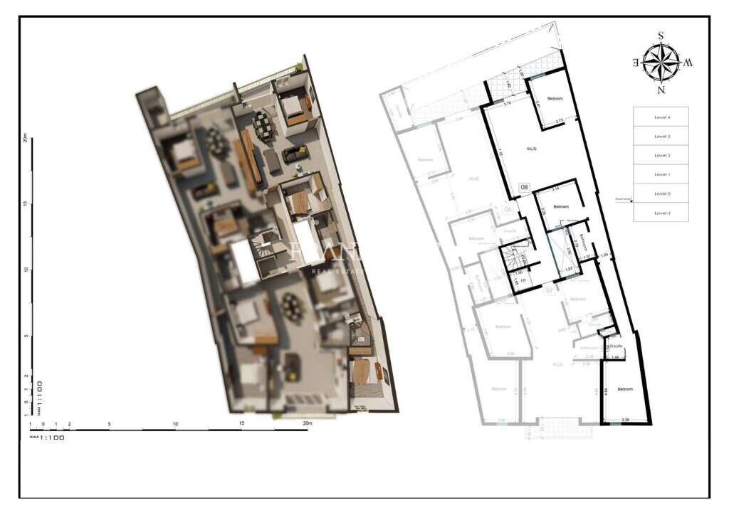 3 Schlafzimmer Wohnung in Sannat, Malta, Nr. 839