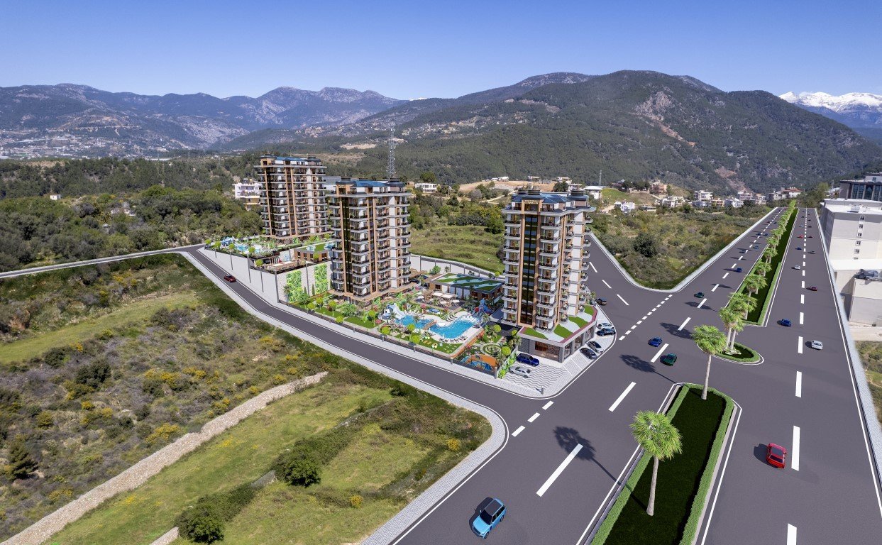 2-Zimmer Wohnung in Kestel, Turkey, Nr. 21693