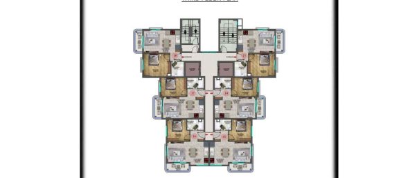 2-Zimmer Wohnung in Kestel, Turkey, Nr. 21693 12