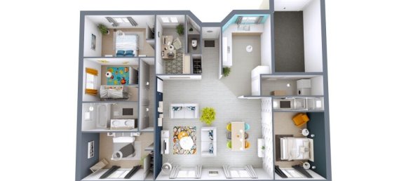 Casa de 3 dormitorios en Tosse, France No. 347555 4