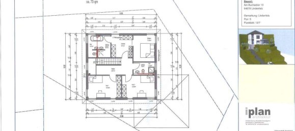 قطعة أرض في Bergstrase, Germany 851متر مربع رقم 182543 3