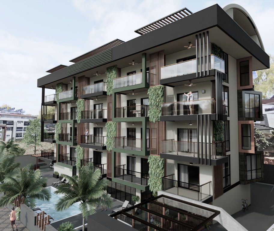 Apartment 1+1 in Alanya, Turkey No. 4490
