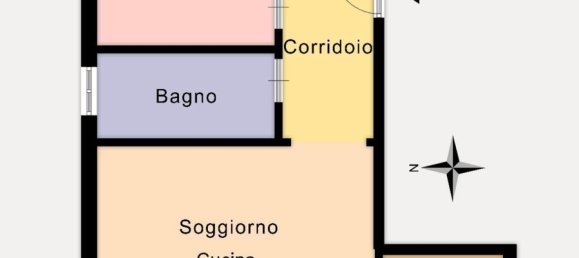 2-salle Appartement à Senago, Italy No. 4593 15