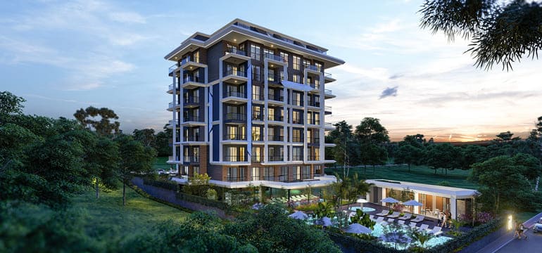 Apartment 1+1 in Avsallar, Turkey No. 30487