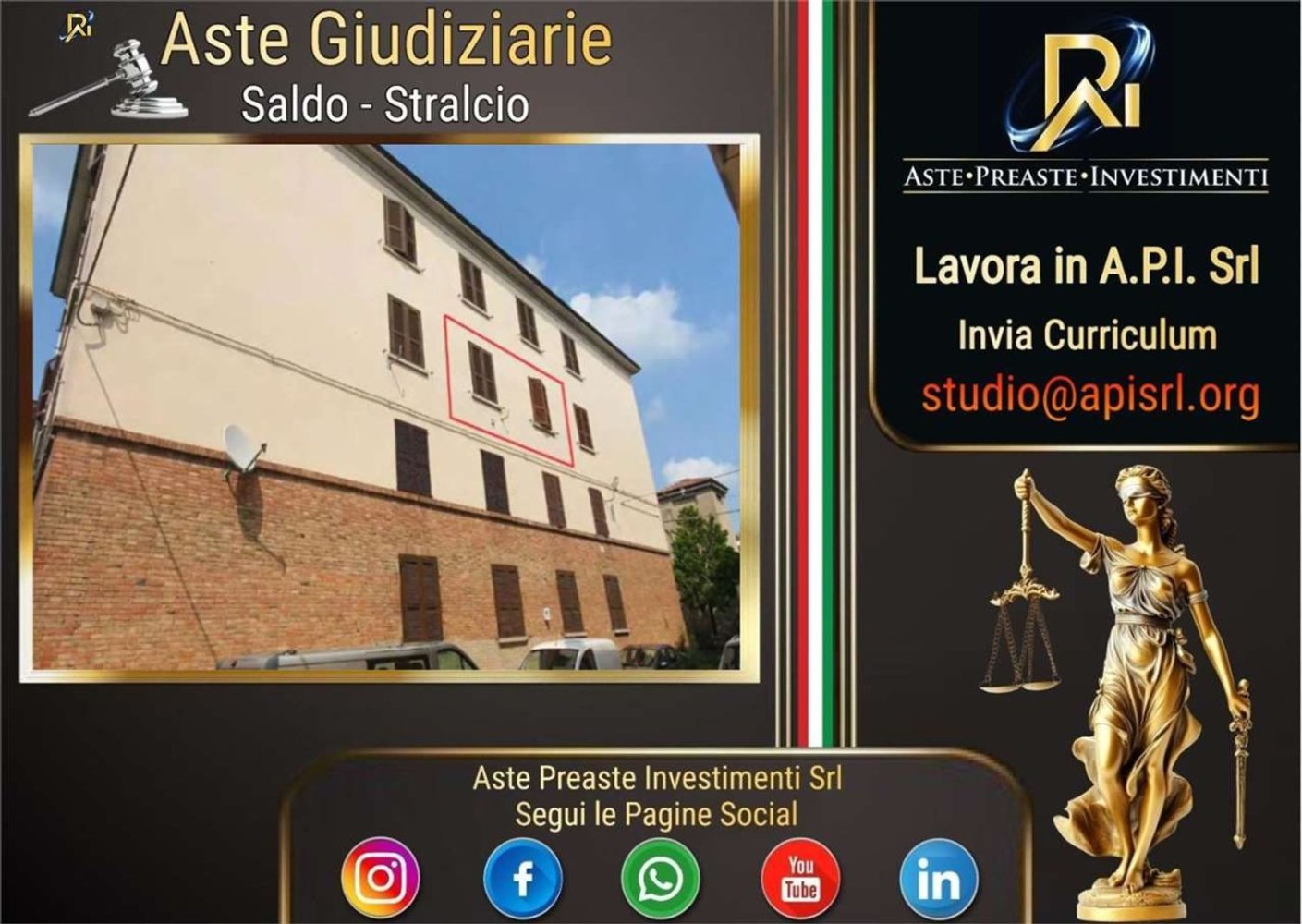 3-salle Appartement à Fiorenzuola d'Arda, Italy No. 95635